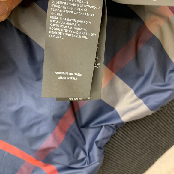 Paul & Shark Mens Winter Jacket 2XL Navy Blue Full Zip Wool and Cashmere Blouson - Picture 13 of 16